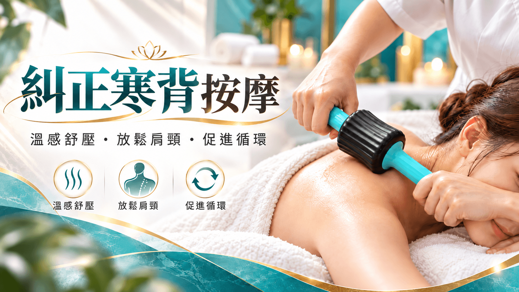 糾正寒背按摩