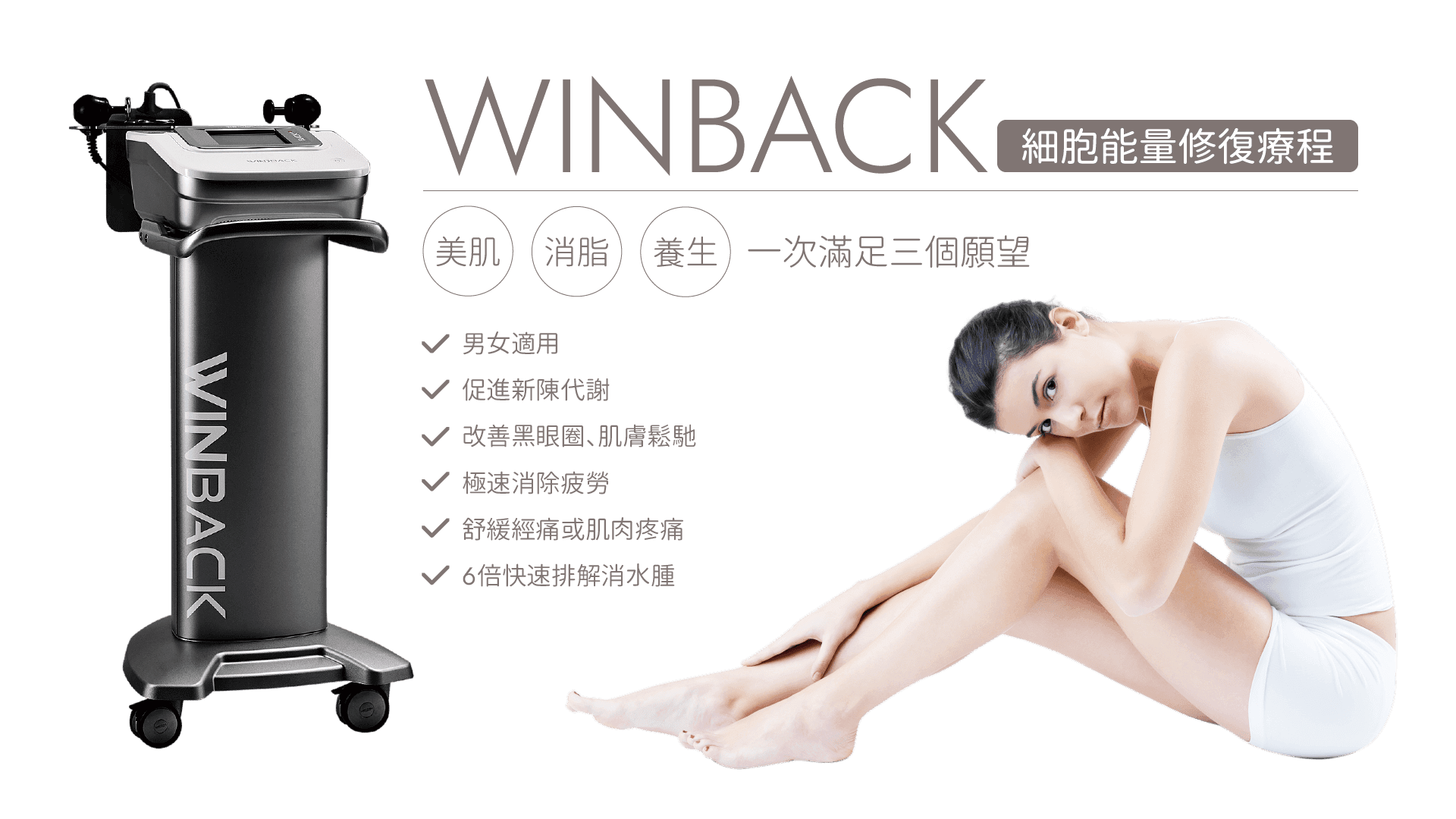 Winback 細胞能量修復療程